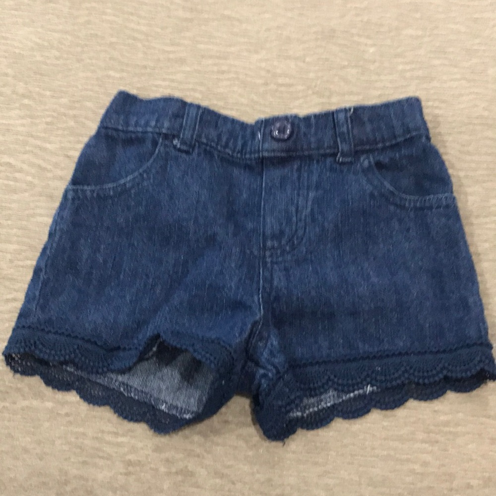 Toddler lace shorts